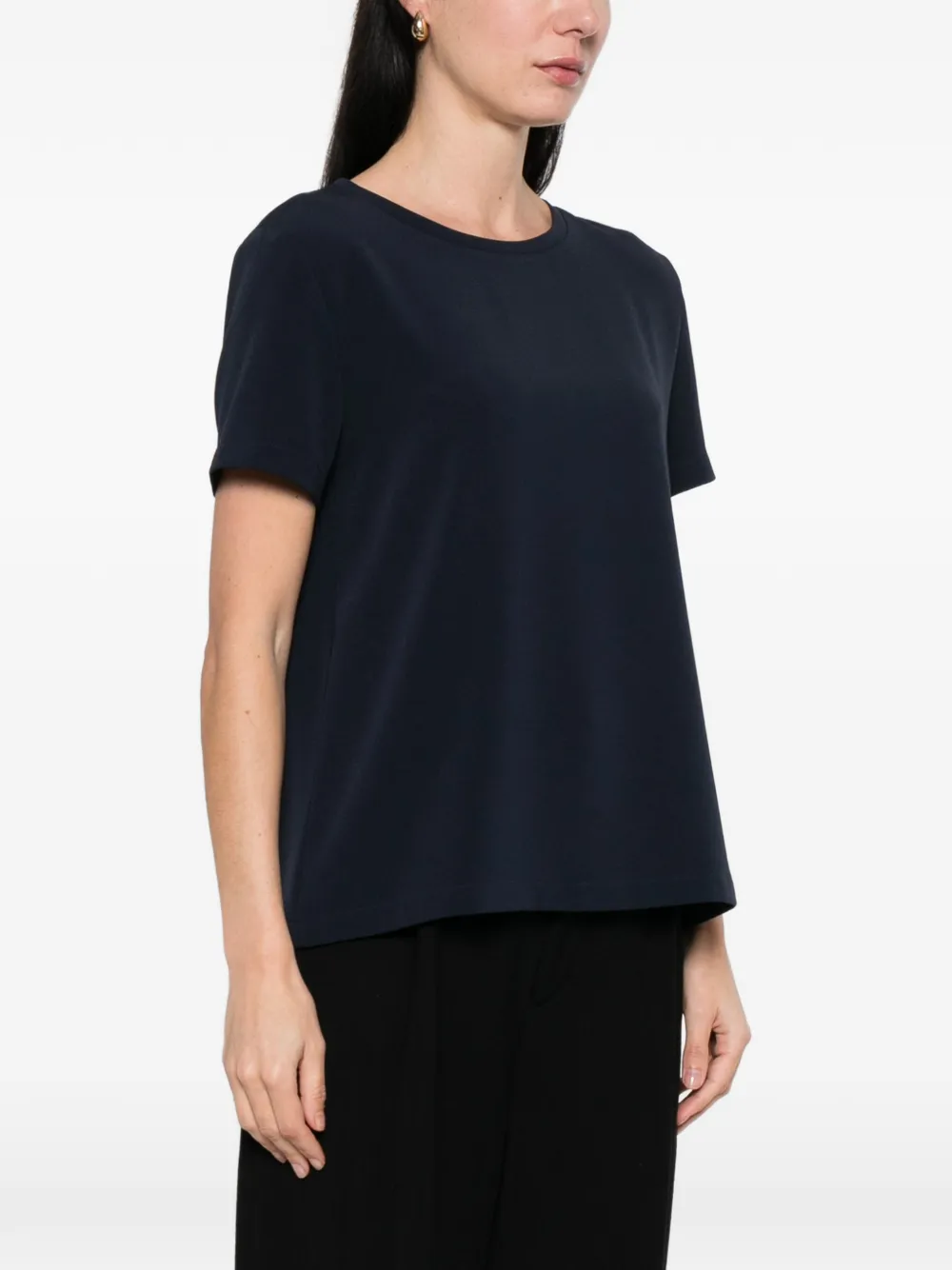 'S Max Mara Rebecca T-shirt met ronde hals Blauw