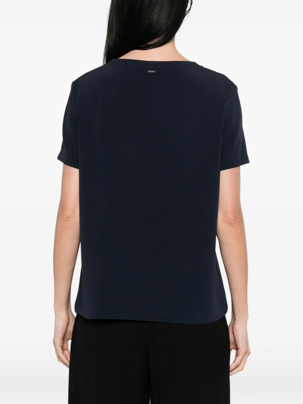 'S Max Mara Rebecca T-shirt met ronde hals Blauw