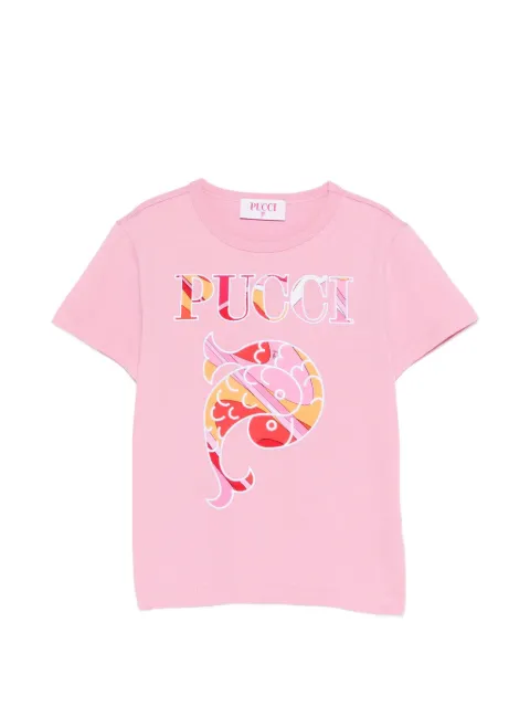 PUCCI Junior graphic T-shirt