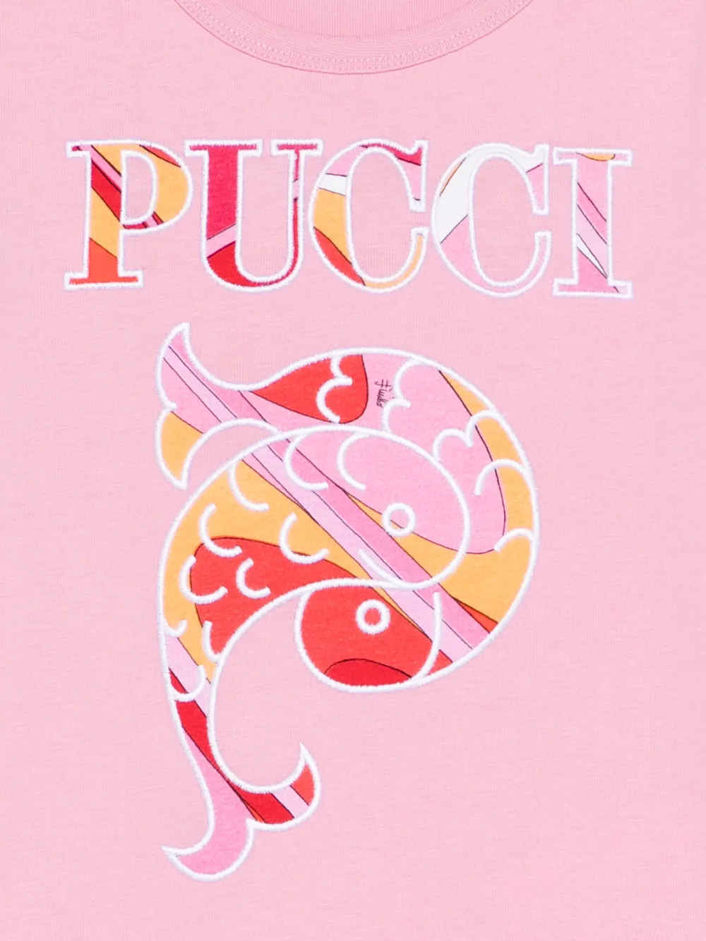  Pucci Junior Graphic T-shirt - Pink 
