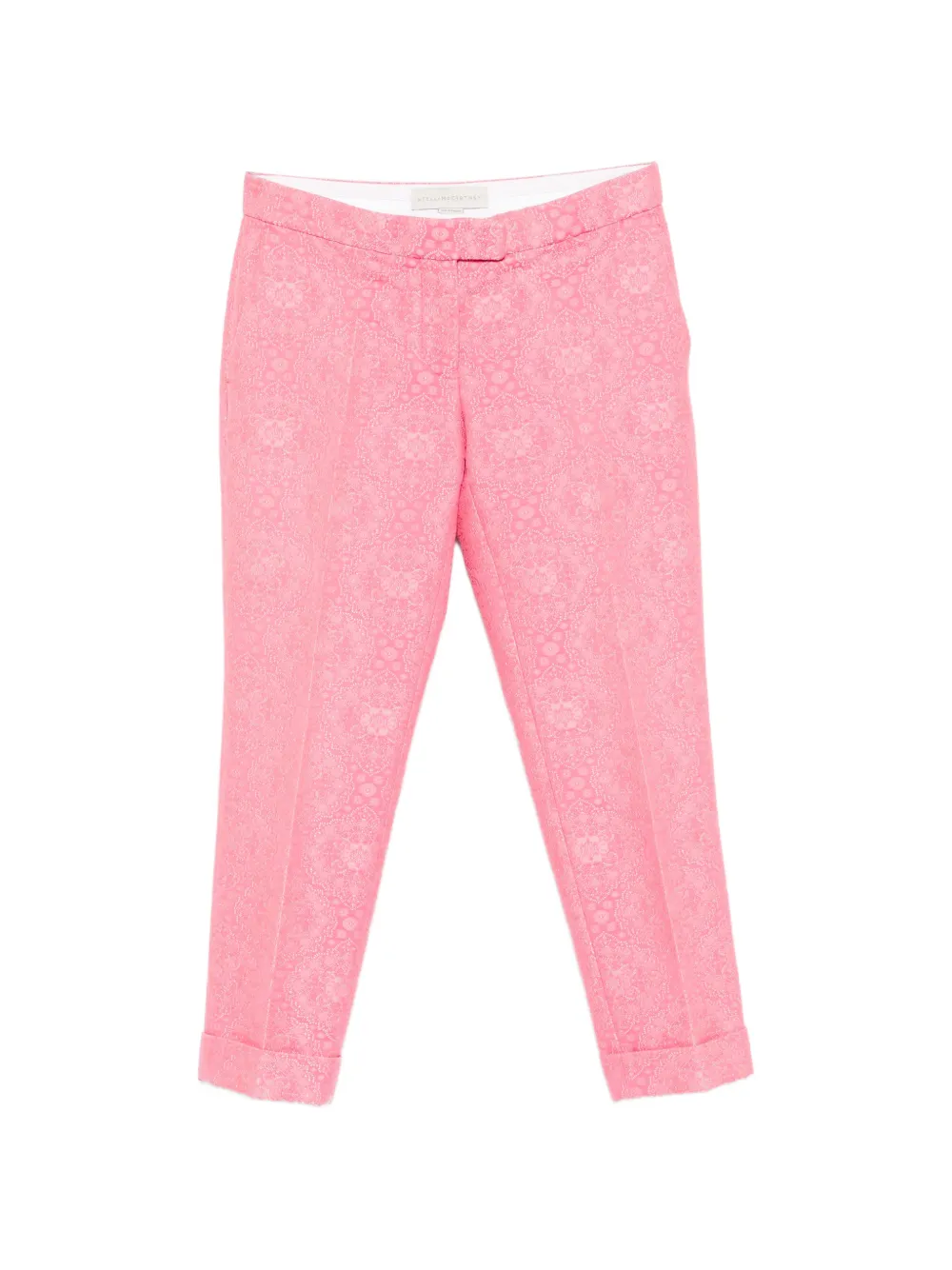 Stella McCartney Pre-Owned zip-concealed pocket trousers - Rosa
