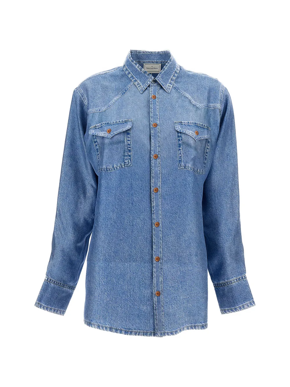 Pierre-Louis Mascia silk shirt - Blu