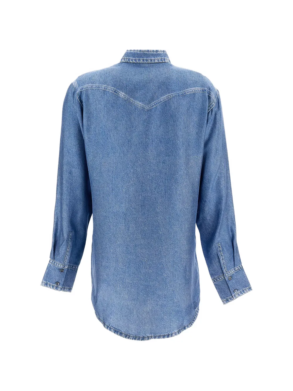 Pierre-Louis Mascia silk shirt - Blauw