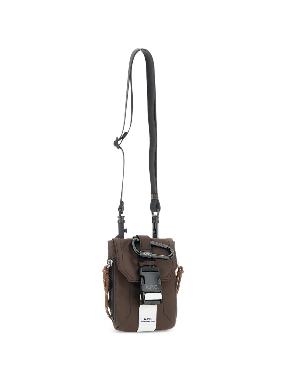  A.p.c. Flap Climbing Rope Messenger Bag - Brown 