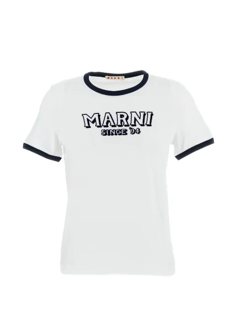 Marni embossed logo T-shirt