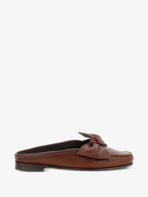 Hereu mules con detalle de moño