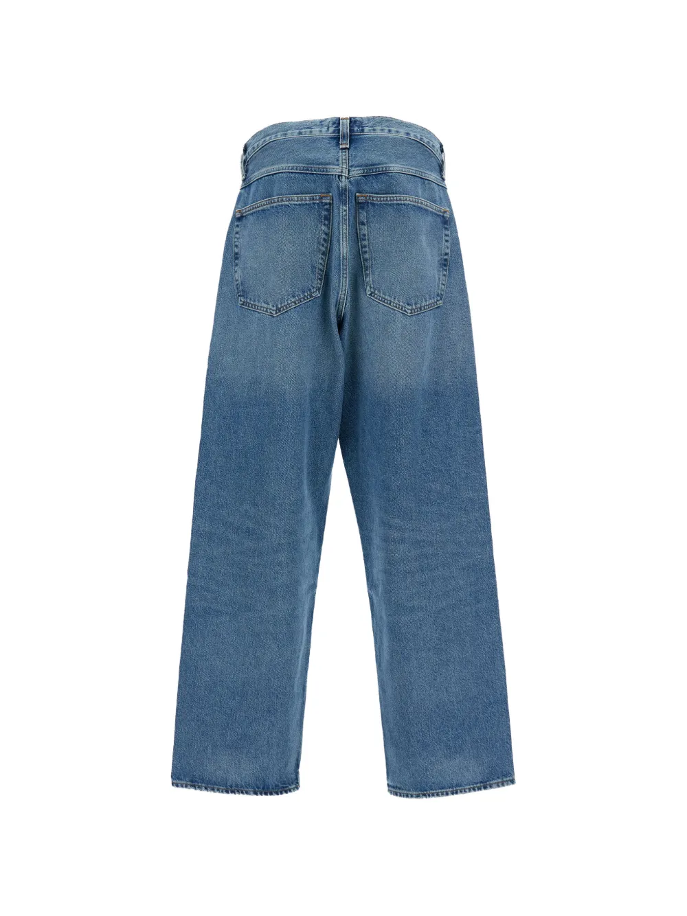 AGOLDE button-fastening jeans - Blauw