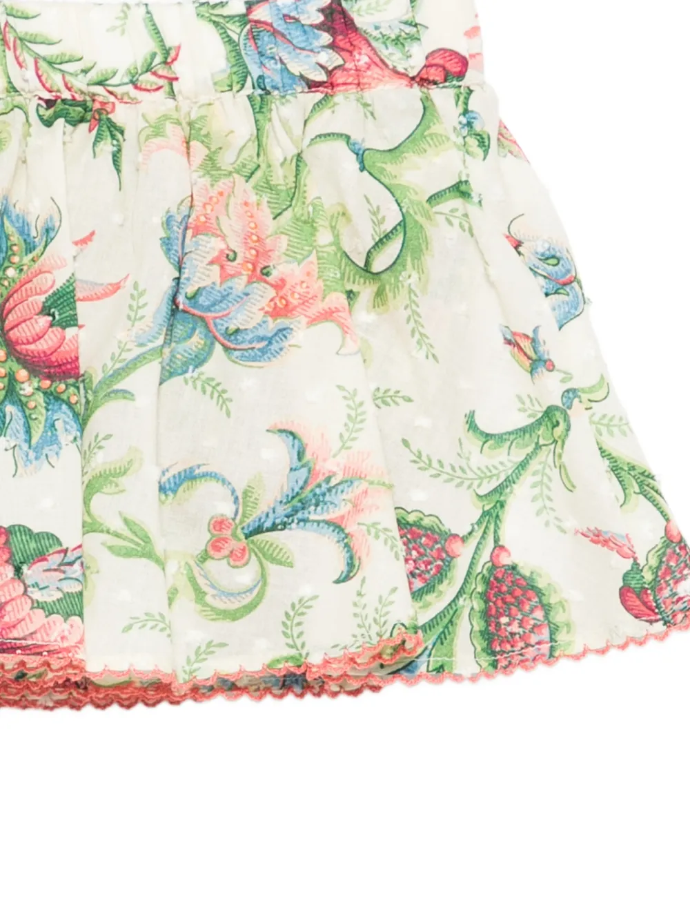  Etro Kids Falda Con Estampado Floral - Neutro 