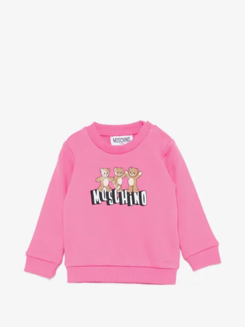 Moschino Kids sweatshirt med grafisk tryk