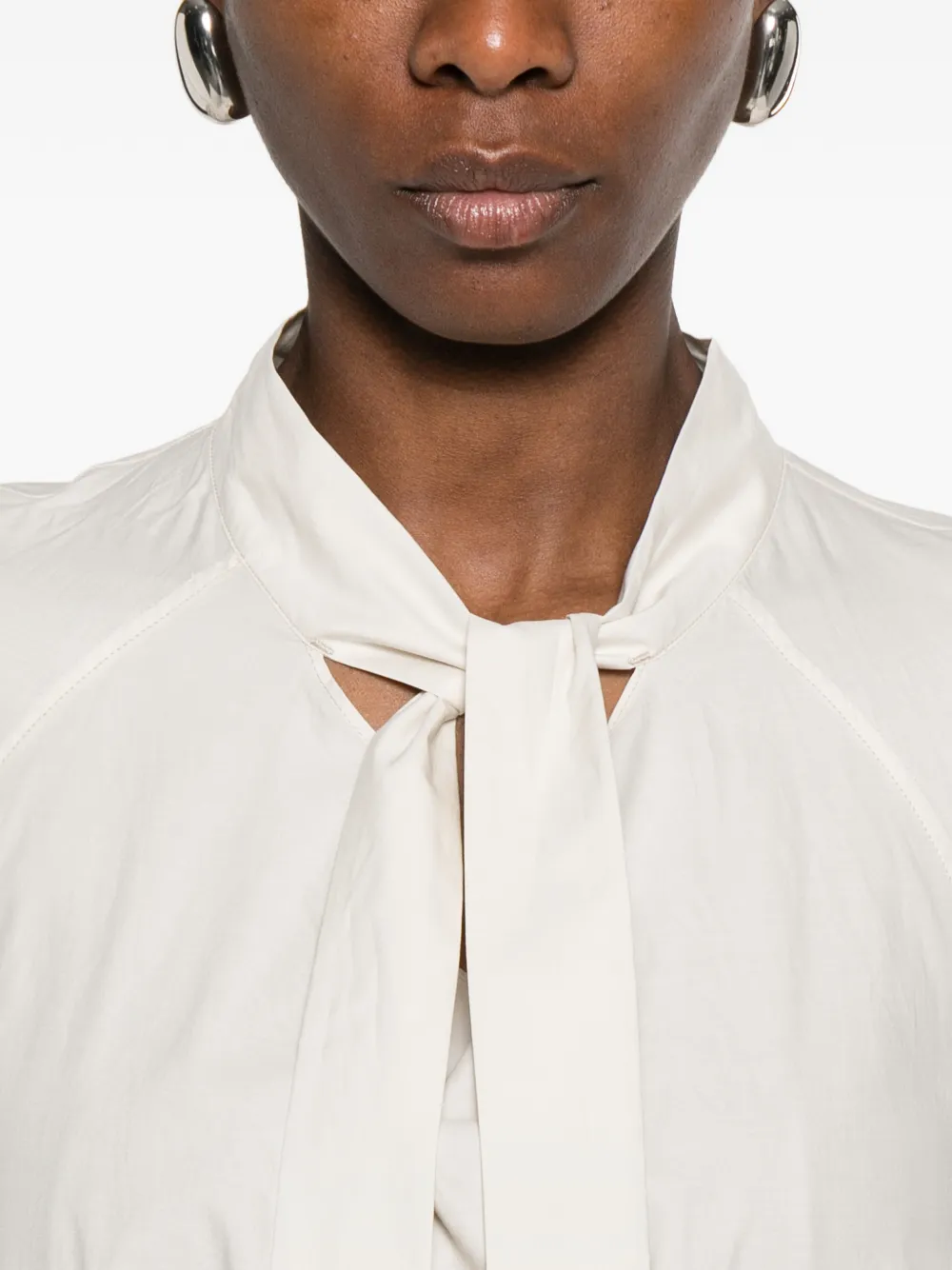 LEMAIRE Ascot blouse Beige