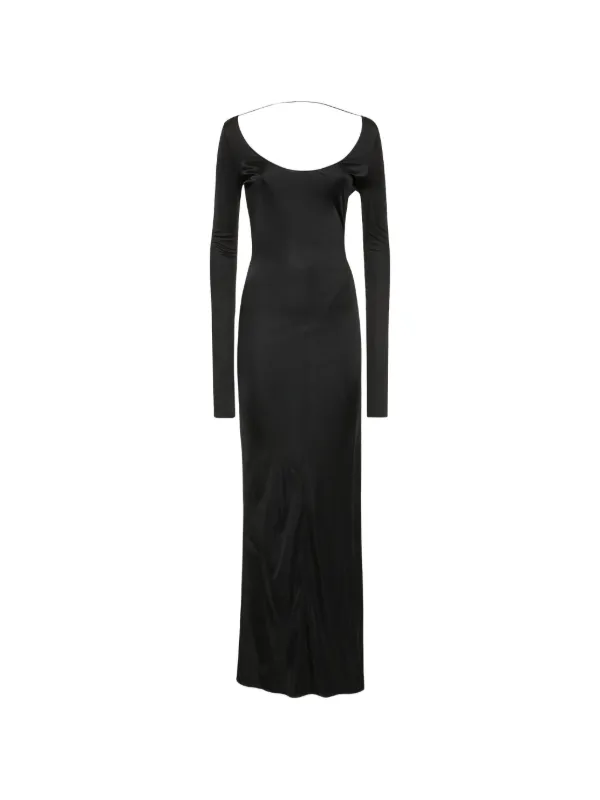 Tom Ford Long Fitted Dress in Black