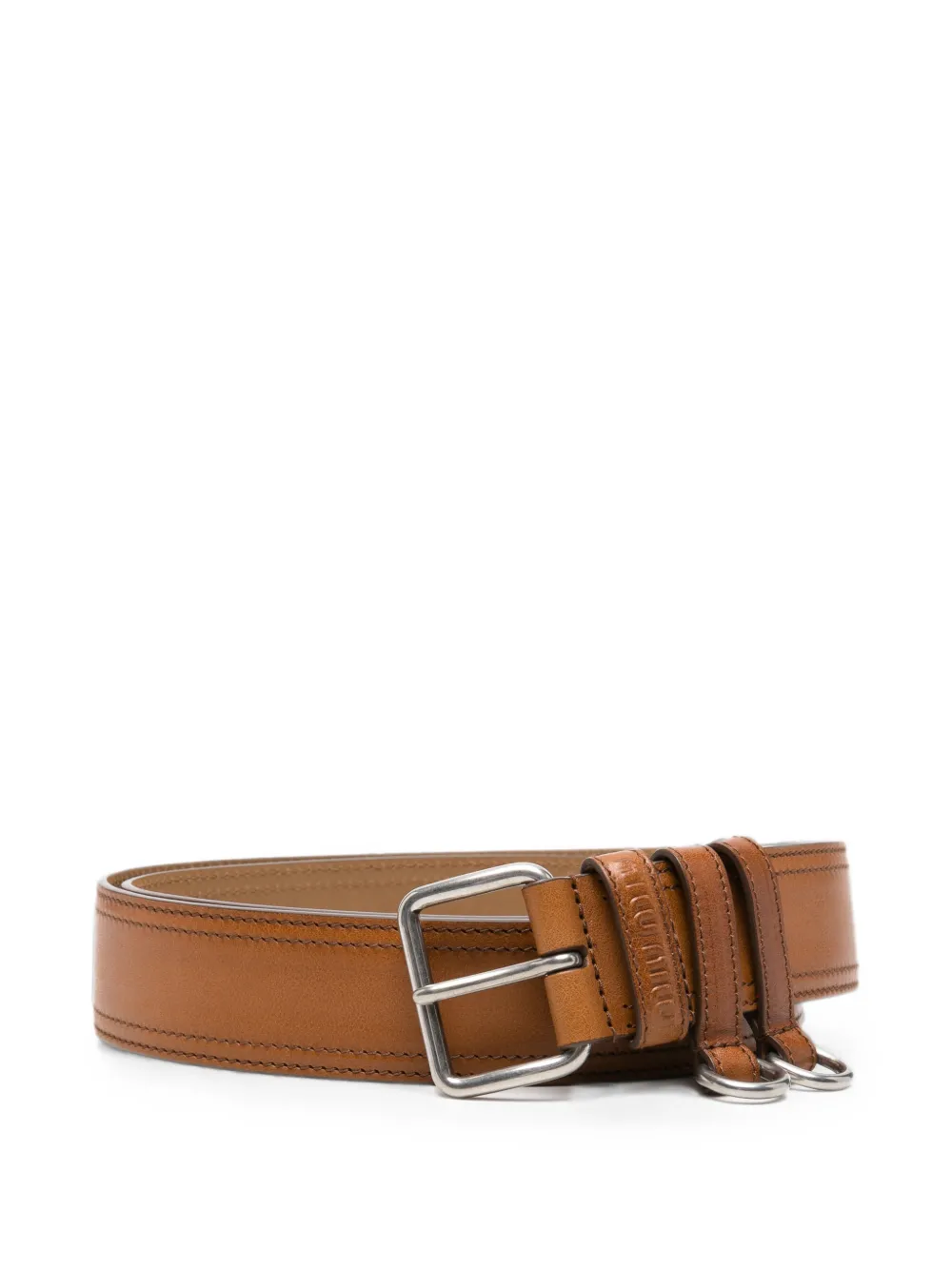 Miu Miu Cintura in pelle - Marrone