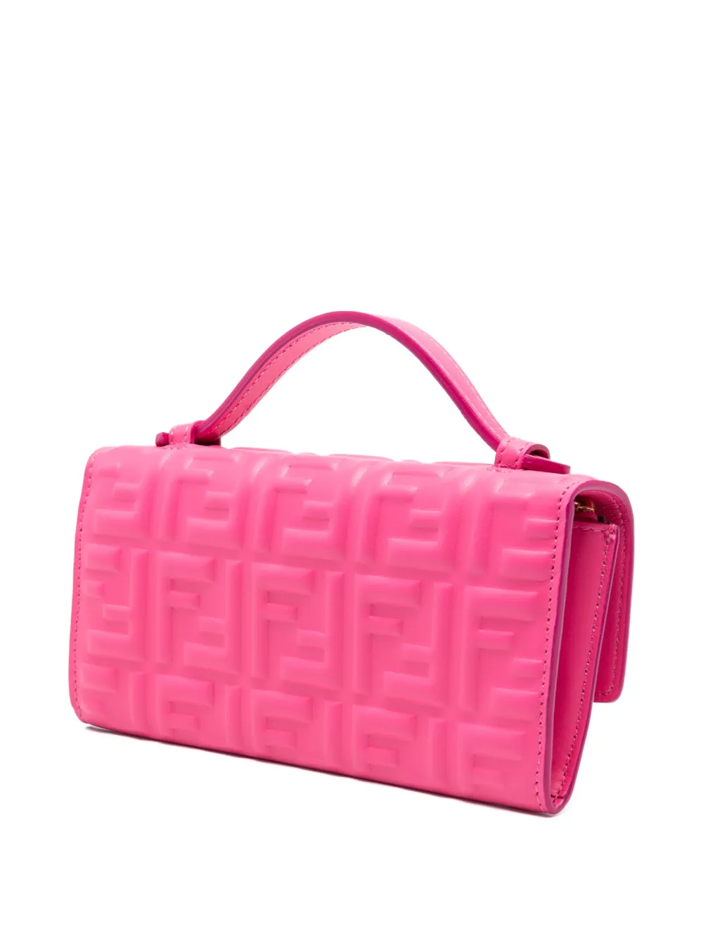 FENDI Baguette mini-shopper Roze