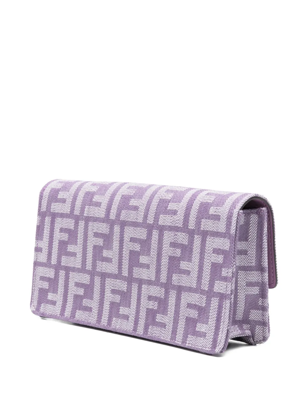 FENDI Wallet On Chain Baguette clutch Paars
