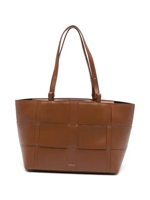 DeMellier Florence woven leather florence tote bag