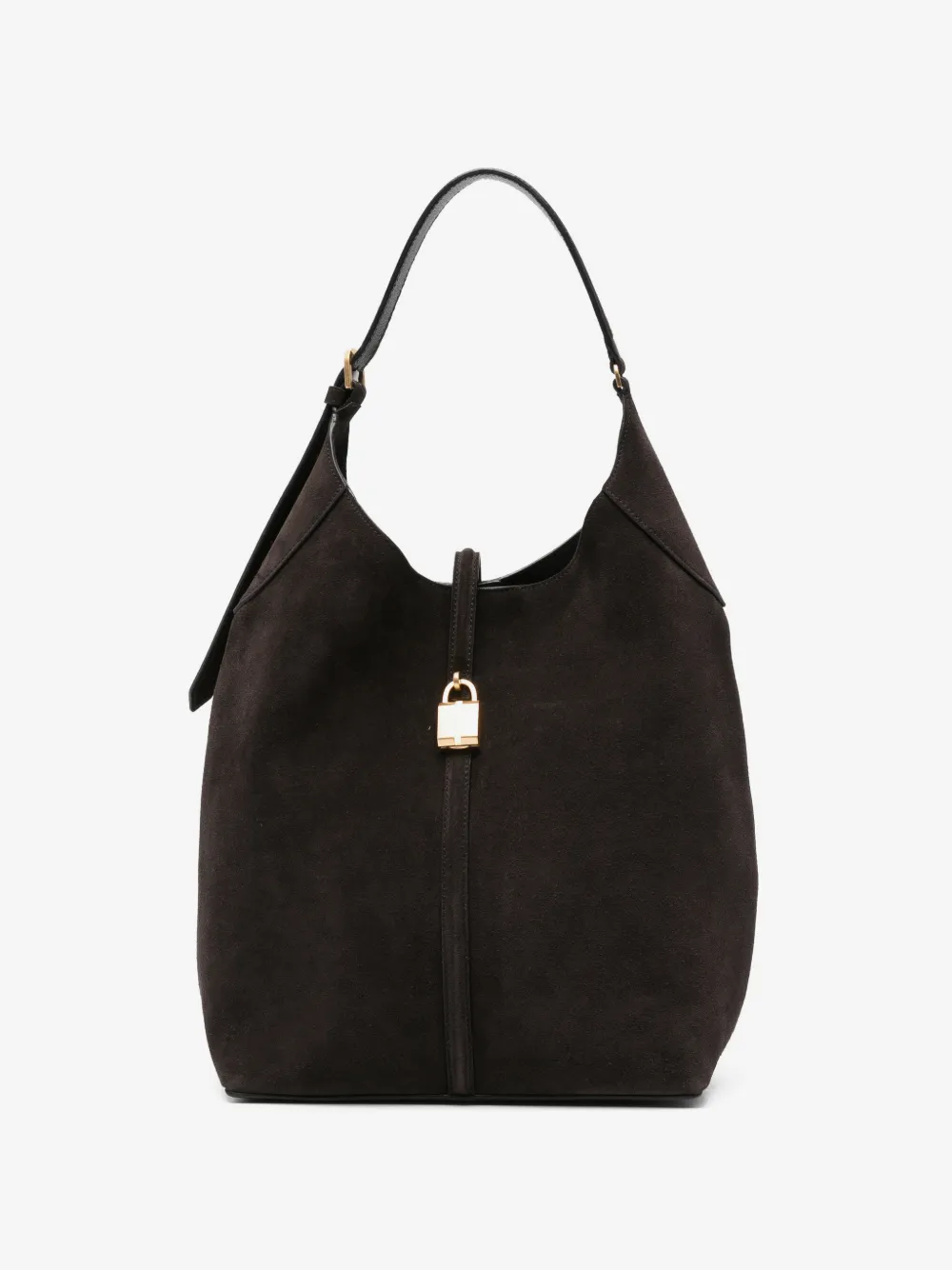 large Siena suede bucket bag