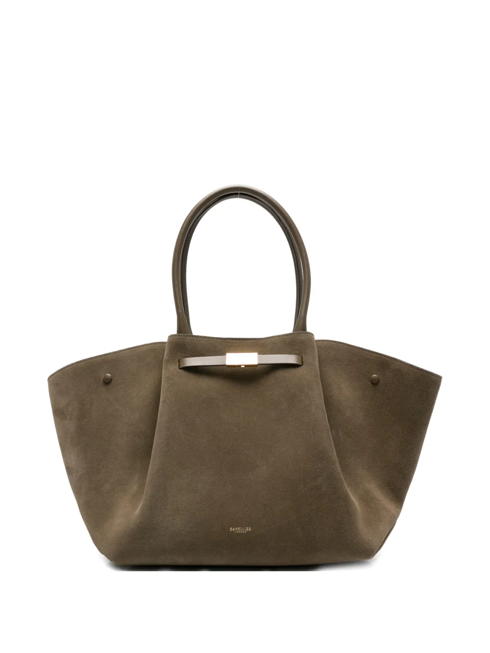 DeMellier New York suede tote bag - Verde