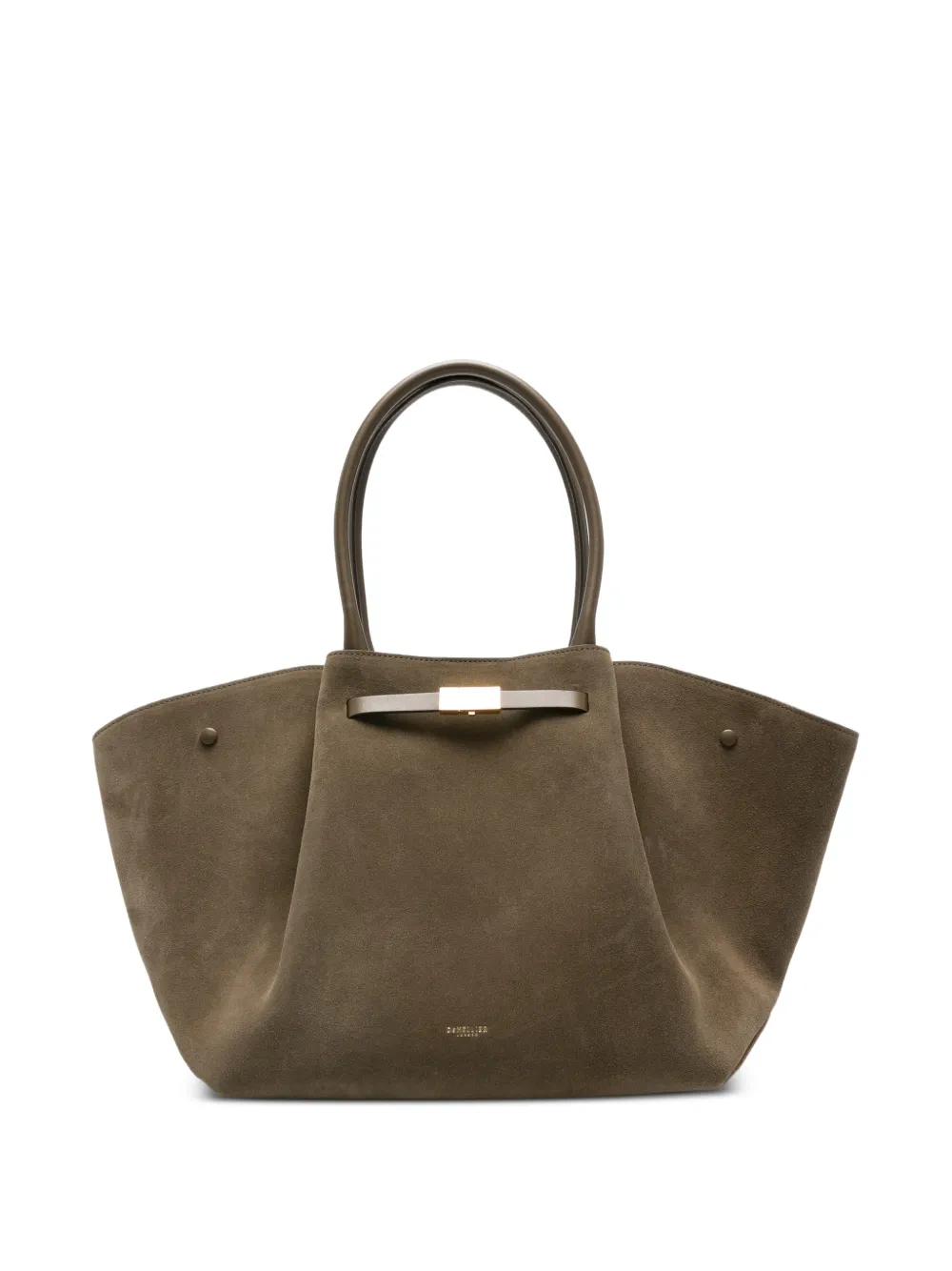 DeMellier New York suede tote bag - Verde