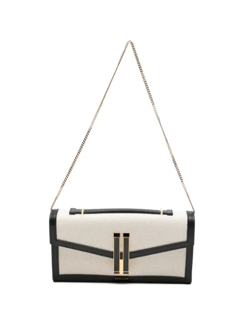 DeMellier Vancouver canvas clutch bag