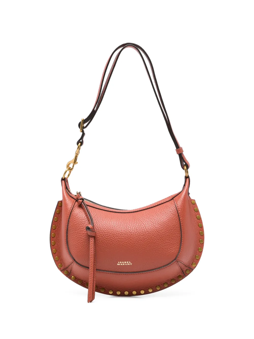 ISABEL MARANT Okasan Moon leather shoulder bag - Rosso