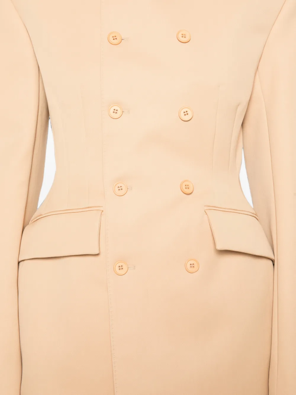 WARDROBE.NYC RHW Blazer Dress in Neutrals, view 5