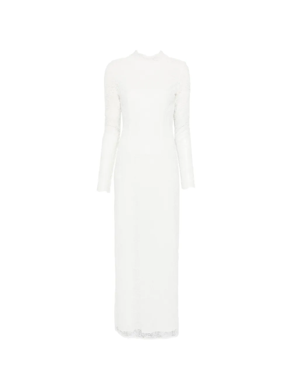 ROTATE BIRGER CHRISTENSEN lace maxi dress - Bianco