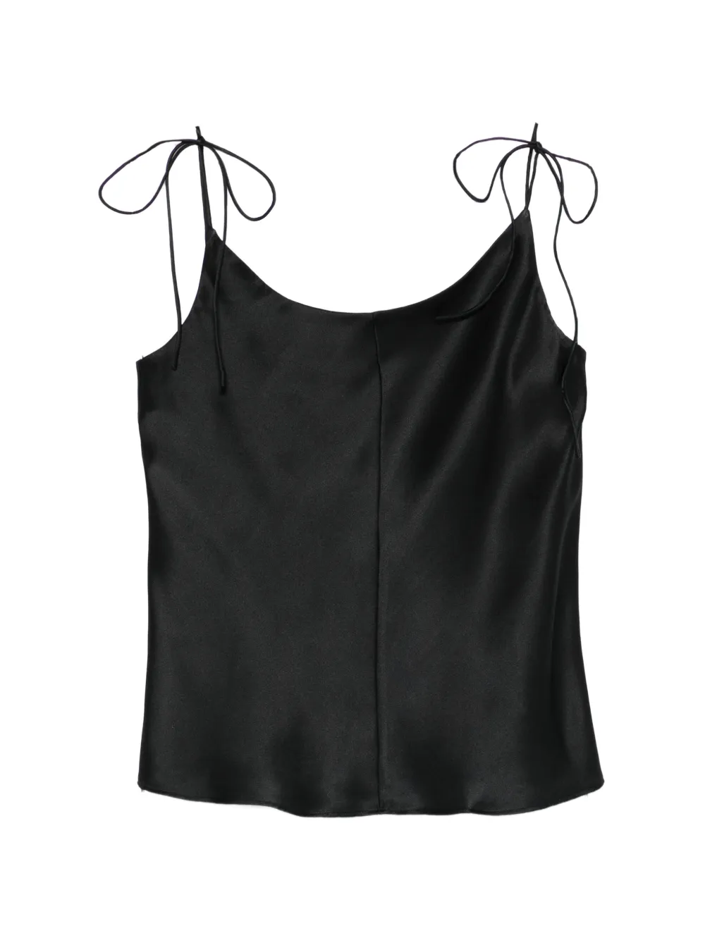 TOVE Paloma tie-strap top - Schwarz