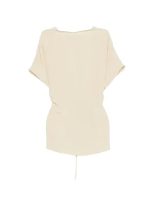 Simone Rocha Easy Bow Tails タンクトップ | ホワイト | FARFETCH JP