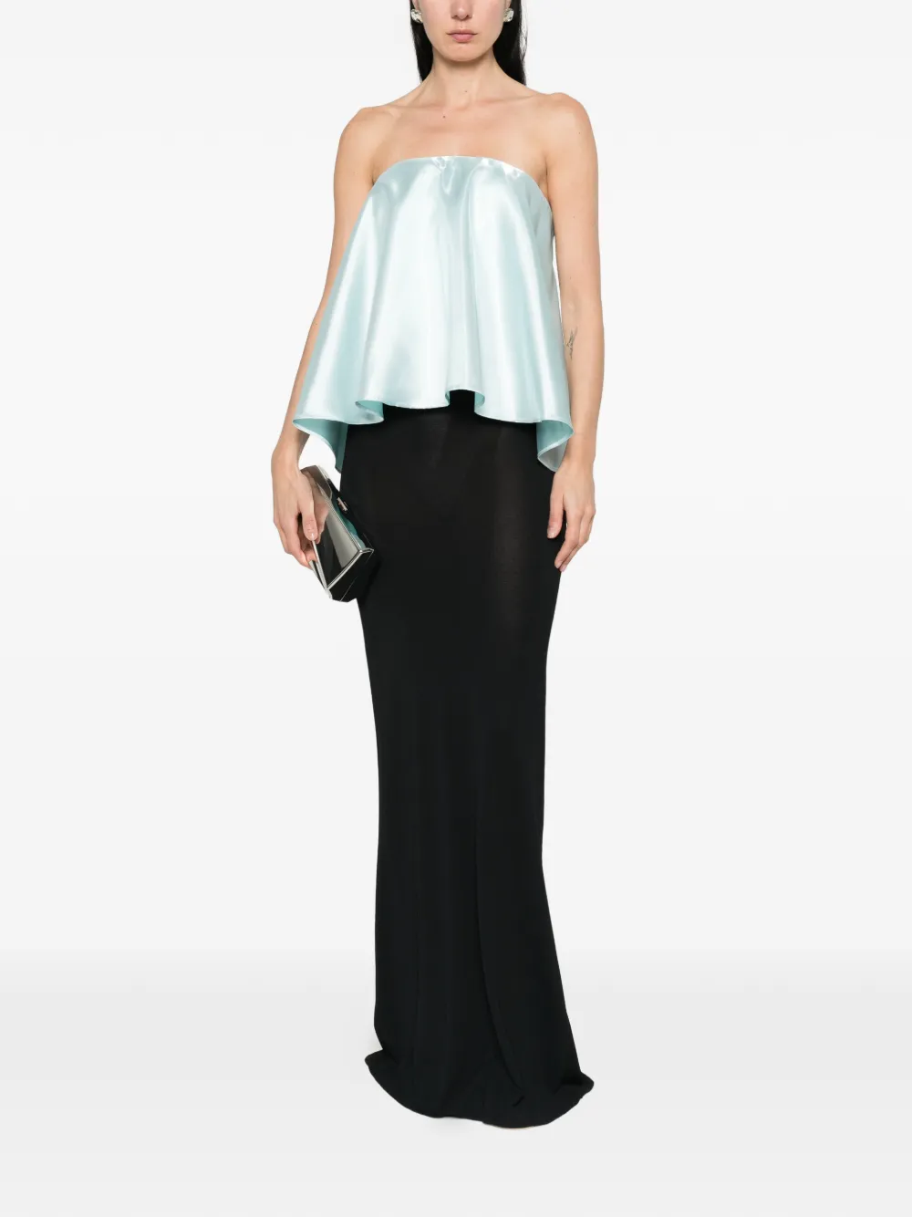  L'idée Aman Strapless Top - Blue 