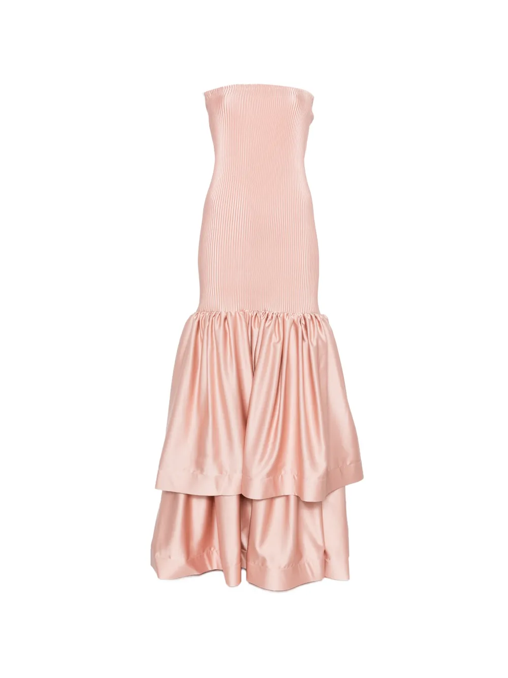 L'IDÉE Elevate Gown pleated tiered gown - Pink