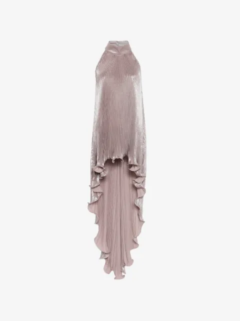 L'IDÉE Caribbean pleated mini dress
