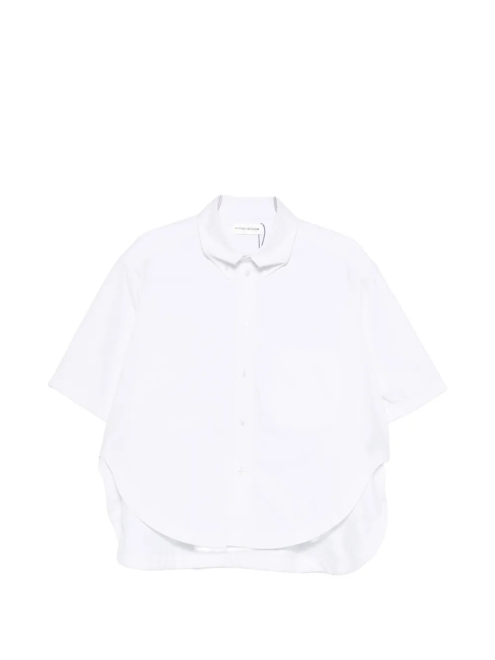 Victoria Beckham short-sleeve shirt - Bianco