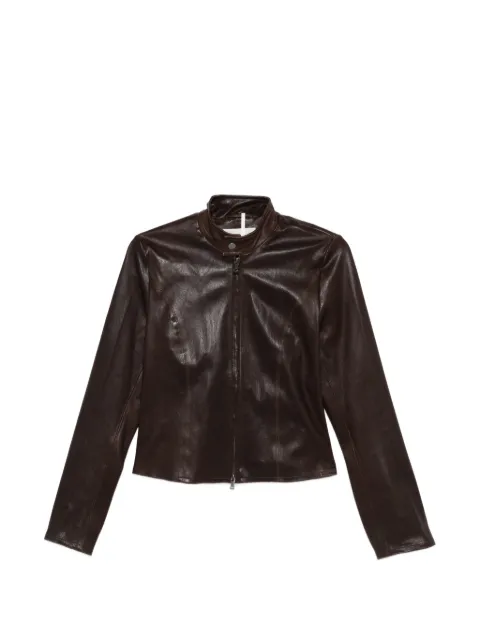 Nour Hammour Sigrid leather jacket