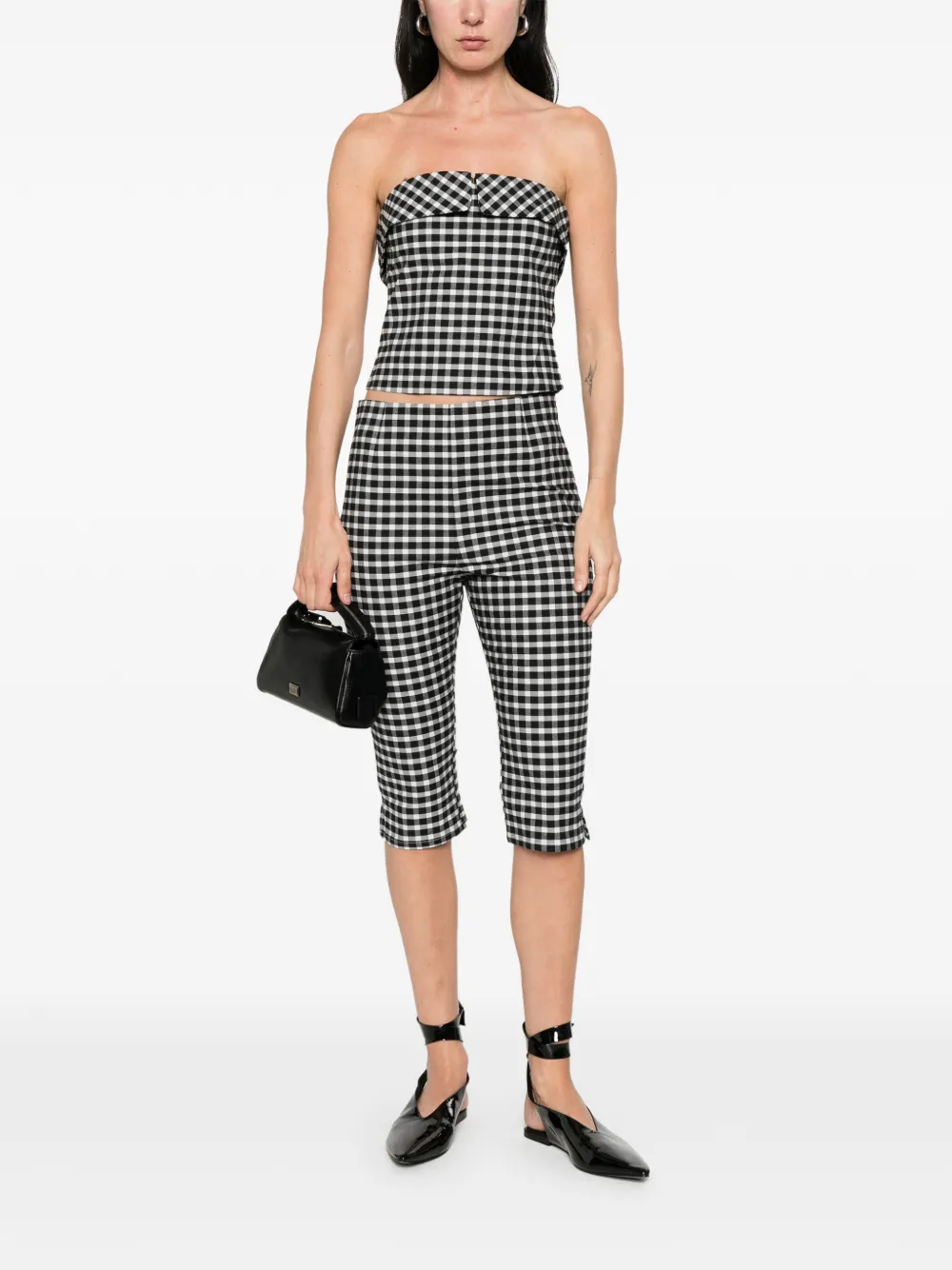Posse Chiara capri broek Zwart
