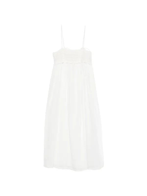Posse Danielle lace-trim Maxi Dress | Neutrals | FARFETCH