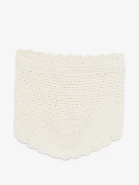 Posse Dylan crocheted strapless top