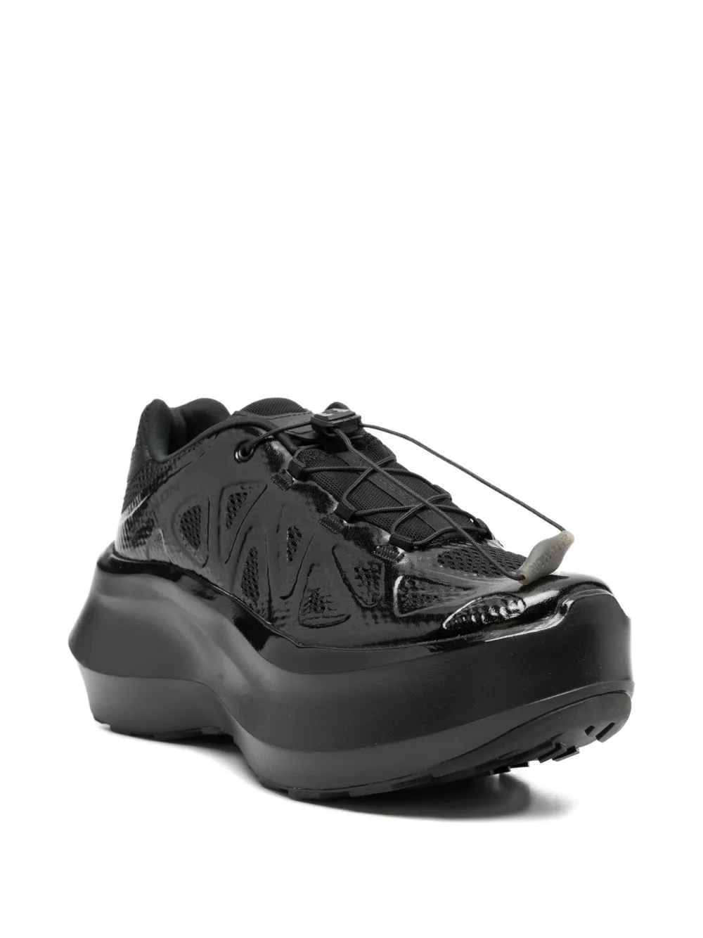 Comme des Garçons Homme Plus x Salomon XT-Whisper Void platform sneakers Zwart