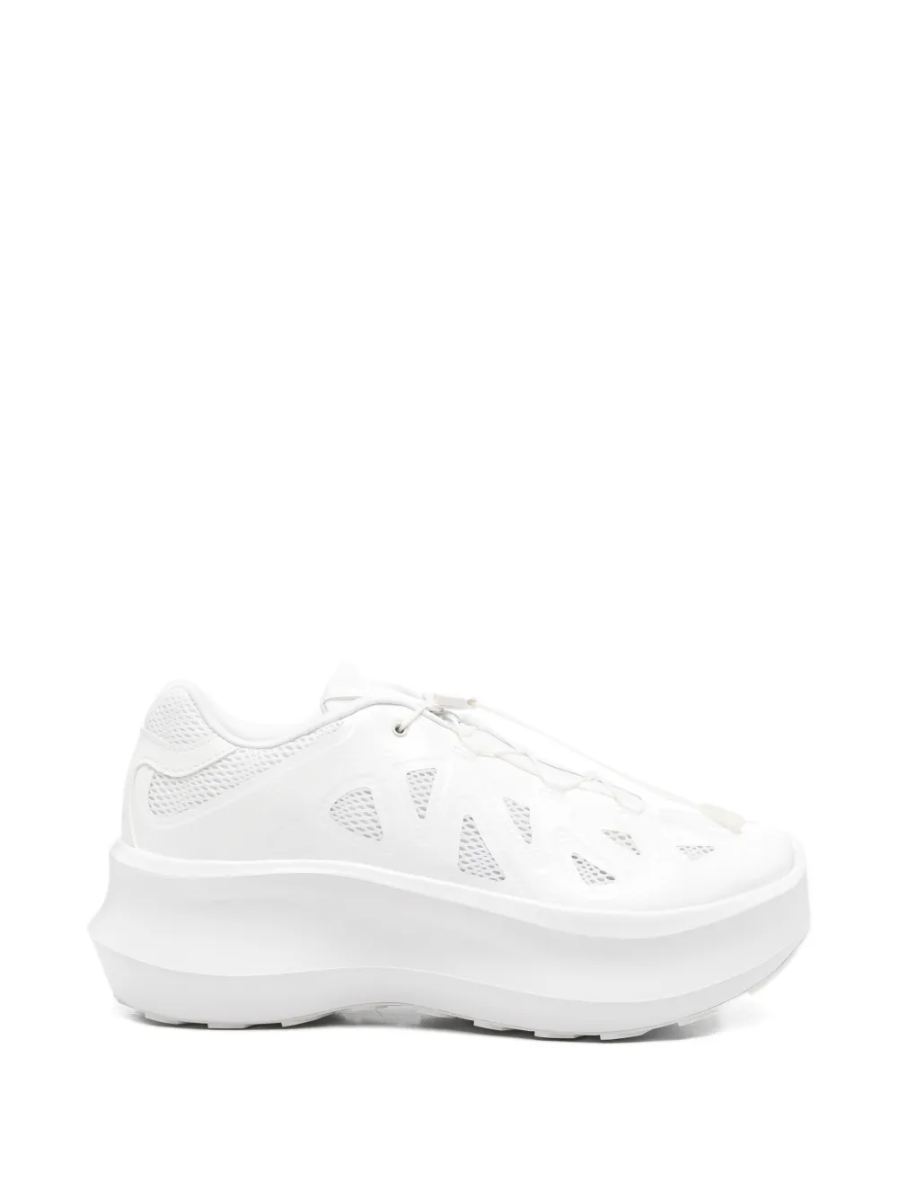 Comme des Garçons Homme Plus x Salomon XT-Whisper Void platform sneakers - Bianco