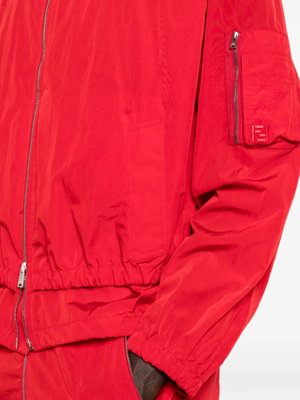FENDI Jack met rits Rood