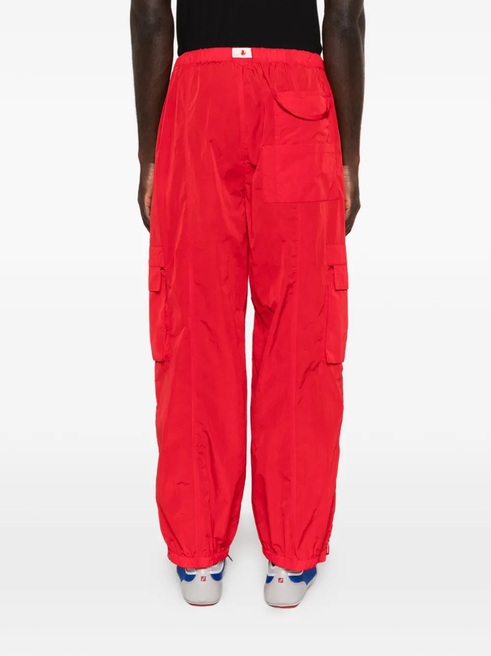 FENDI Broek met ritszak Rood