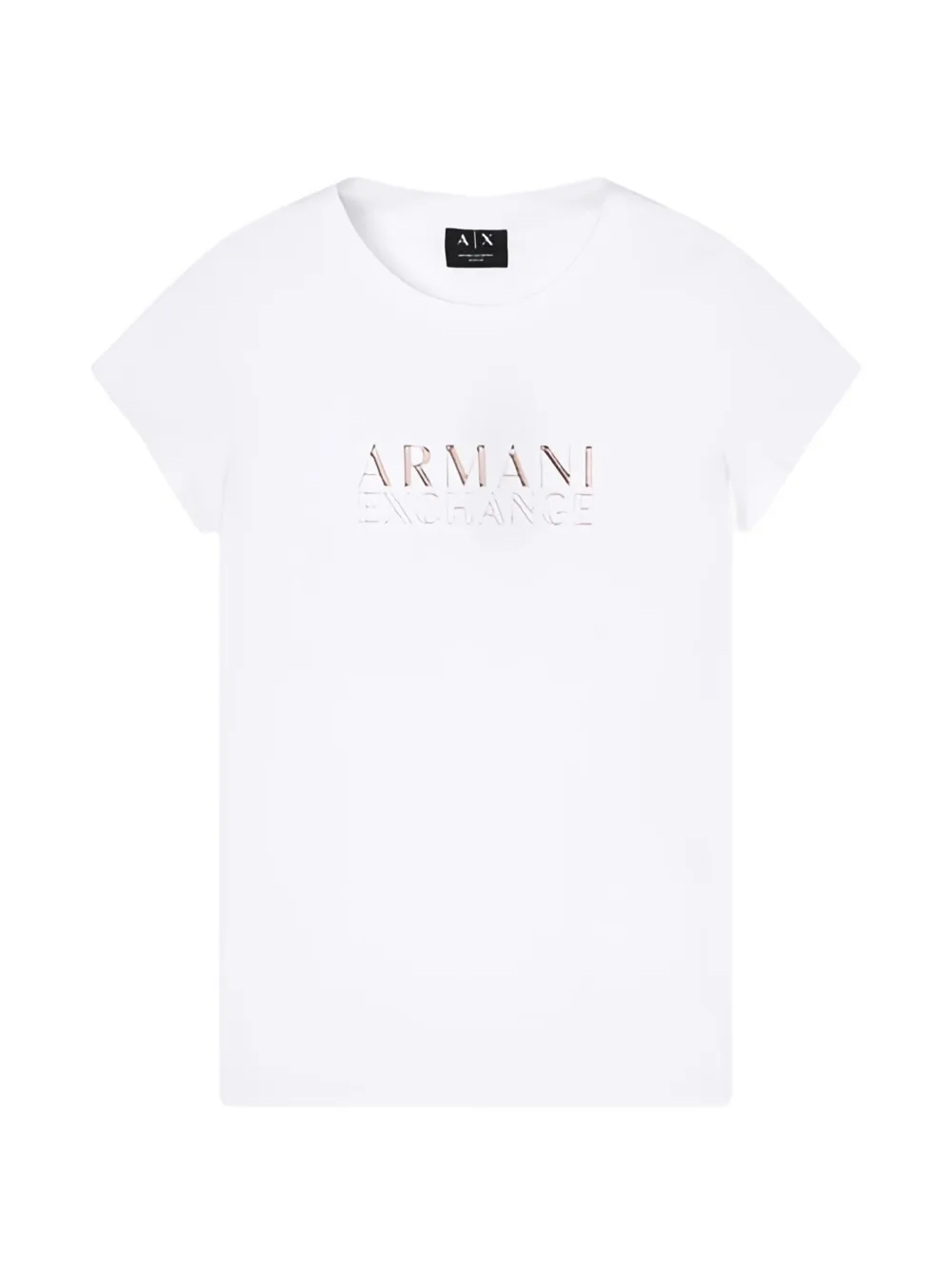 Armani Exchange logo-detail T-shirt - Bianco