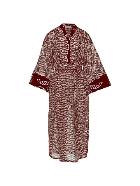 Devotion robe breeze à imprimé géométrique