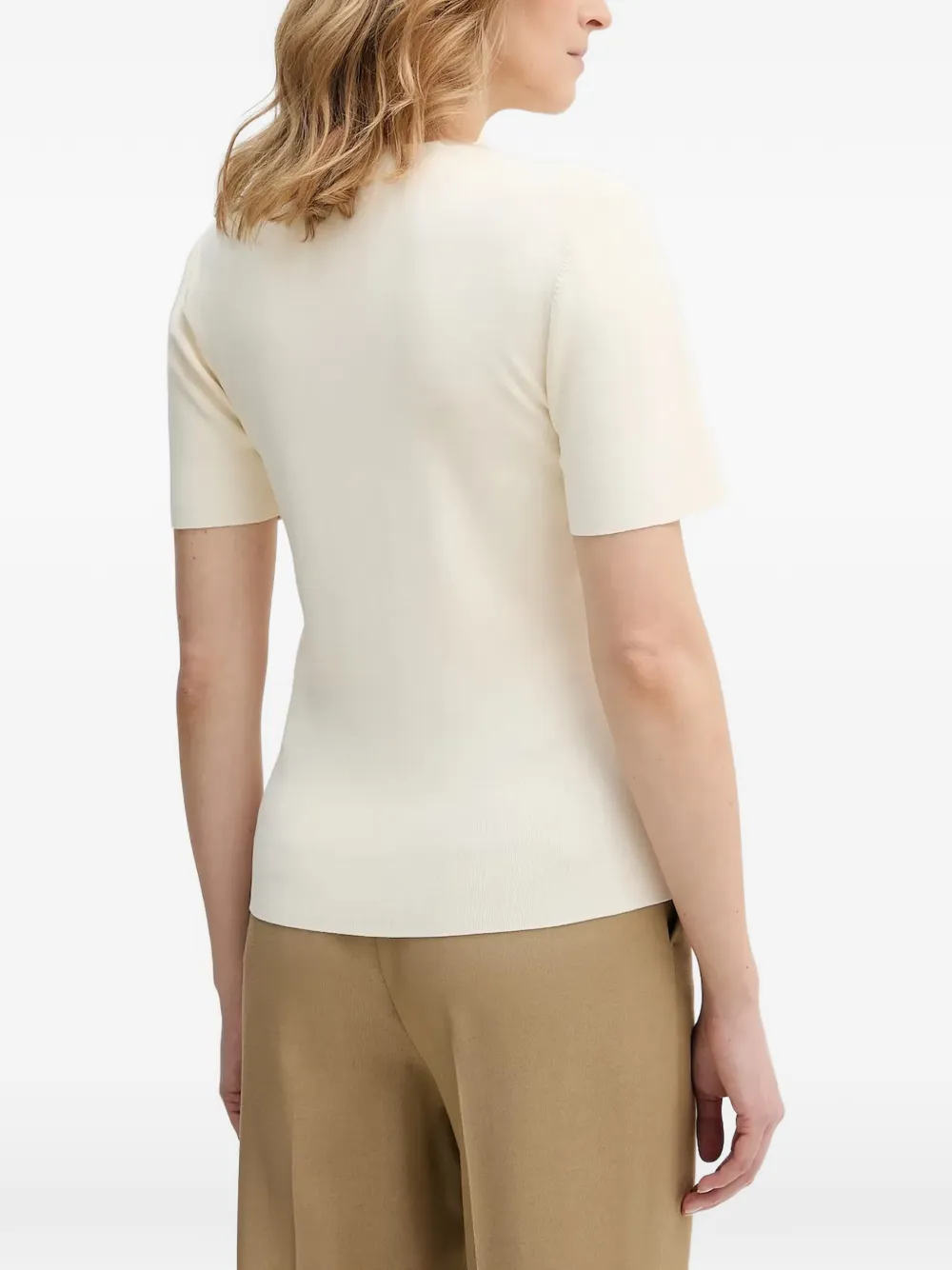 Karl Lagerfeld Gebreide top Beige