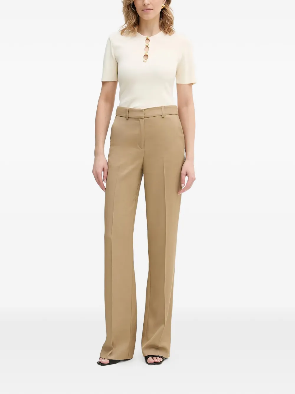 Karl Lagerfeld Gebreide top Beige