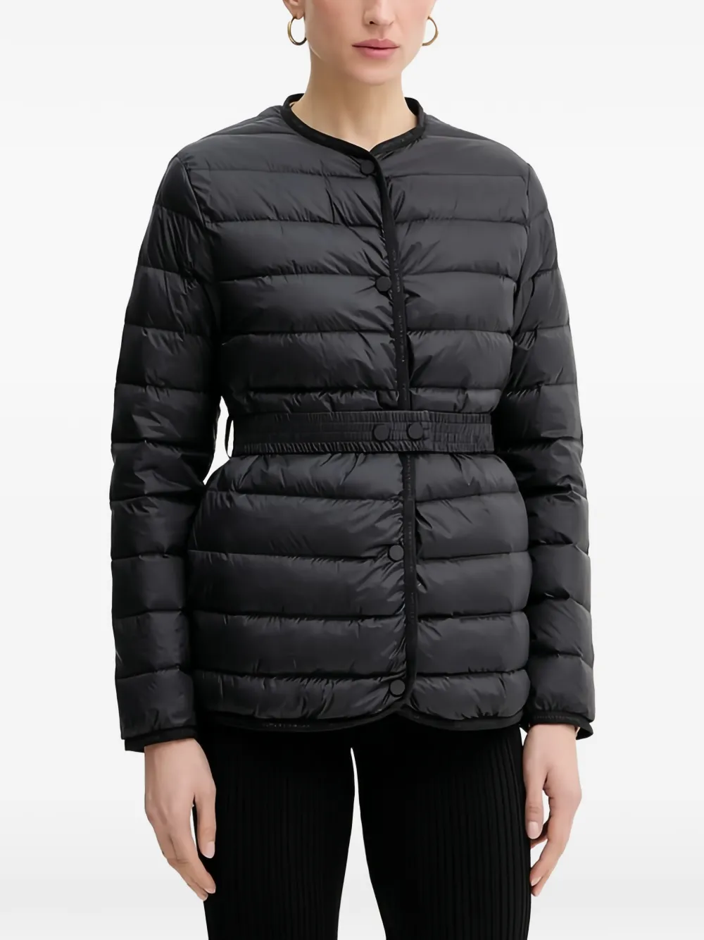 Armani Exchange button-up jacket - Schwarz