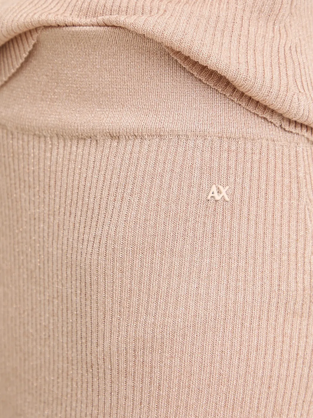 Armani Exchange Gebreide midi-rok Roze