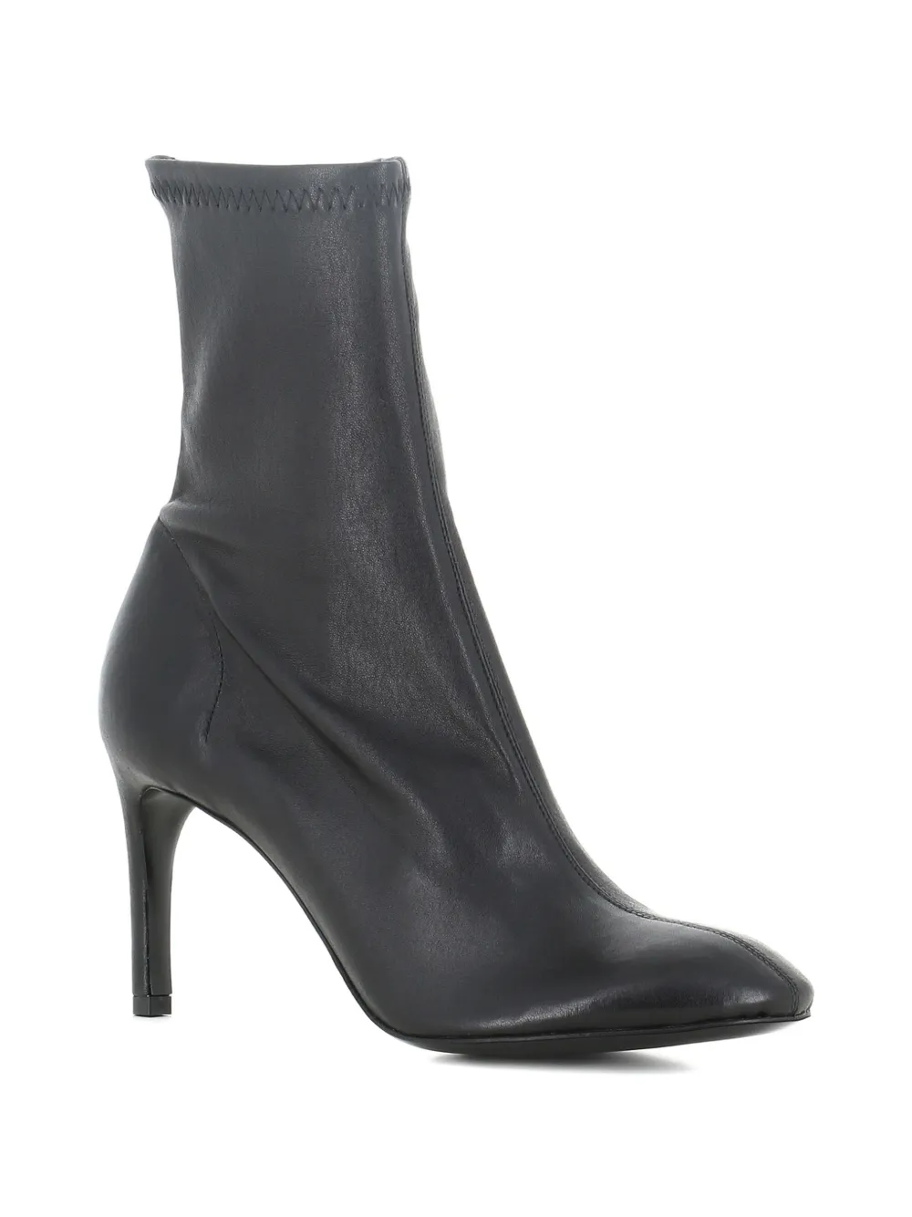 Del Carlo stretch stiletto ankle boots Zwart