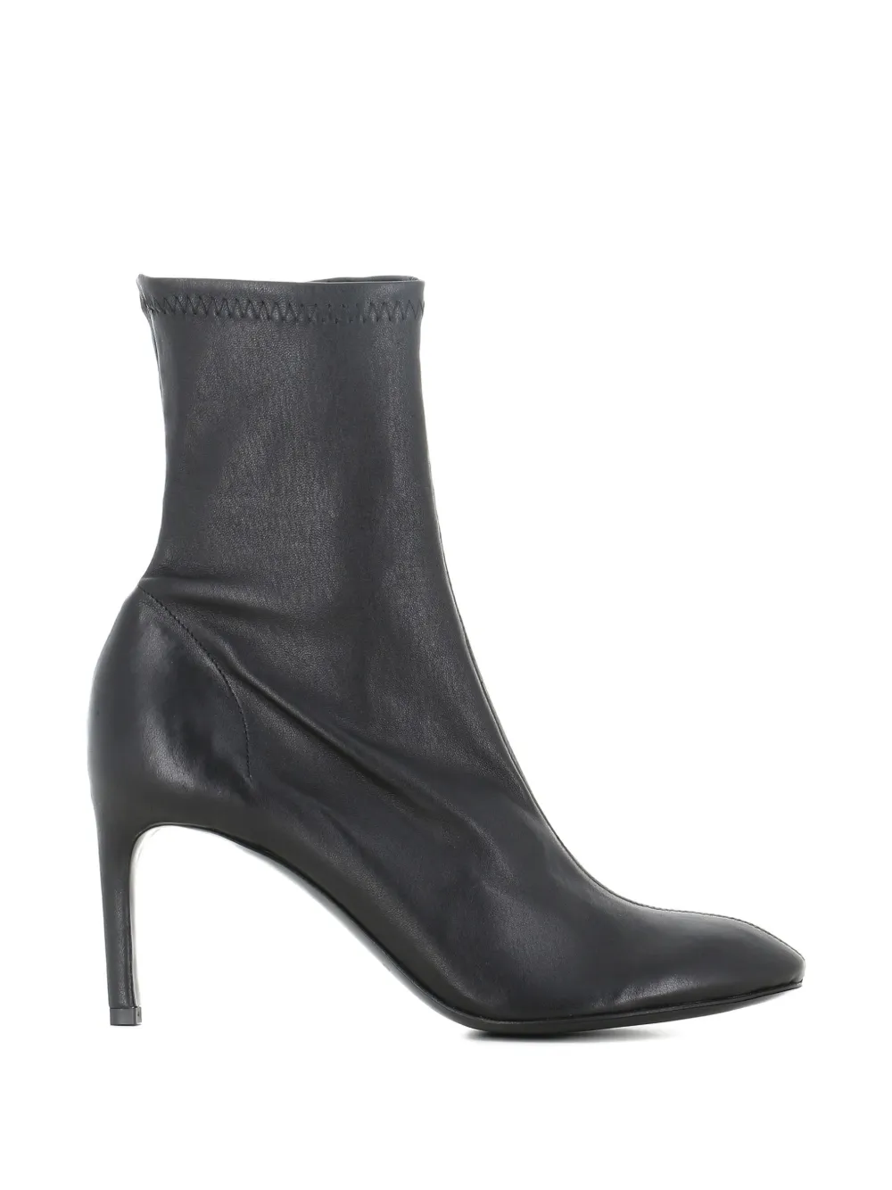 Del Carlo stretch stiletto ankle boots Zwart