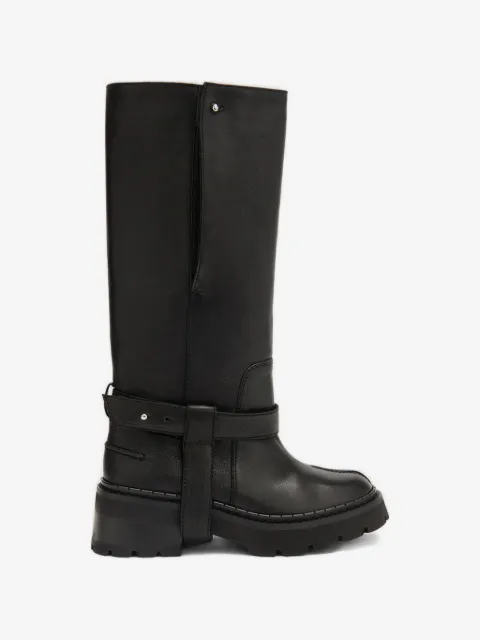 BY FAR botas biker Yaka