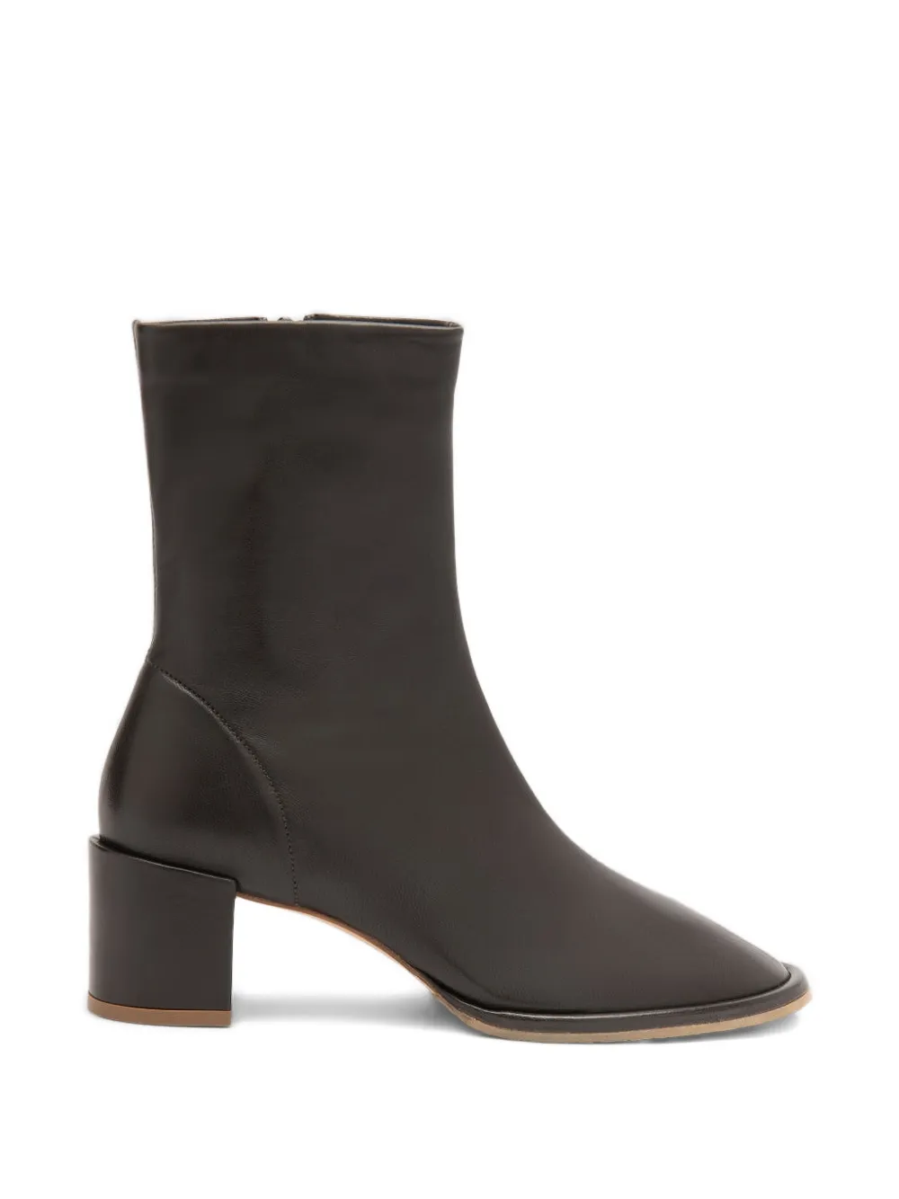 BY FAR Stivali Josiah con tacco largo - Marrone